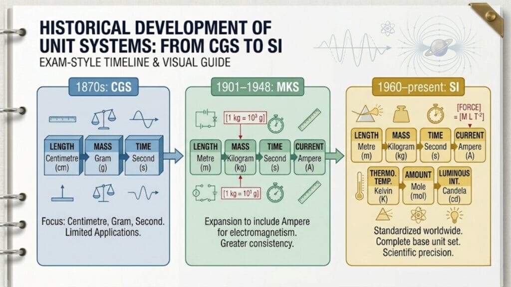 cgs vs mks vs si system