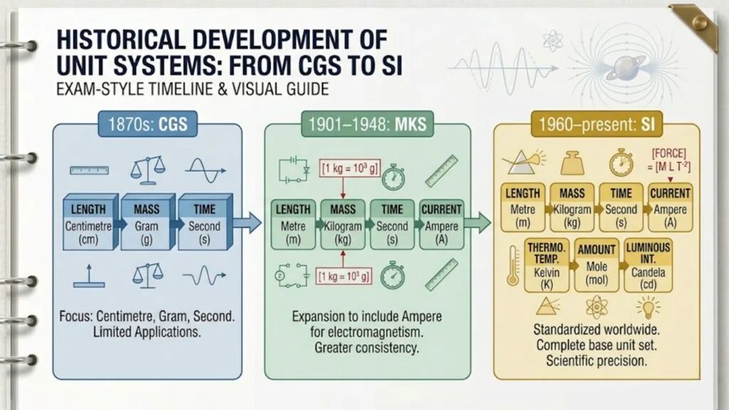 cgs vs mks vs si system