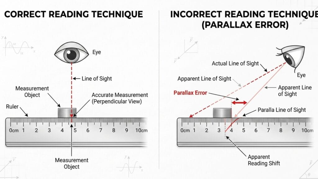how to read a measuring instrument correctly