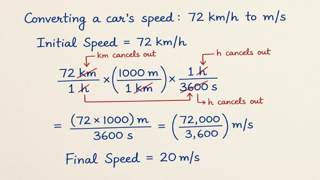 solved examples unit conversion in physics