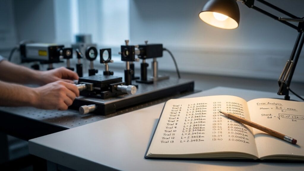errors in physics measurements