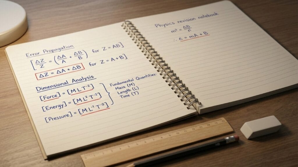 units and measurements formulas for board exams
