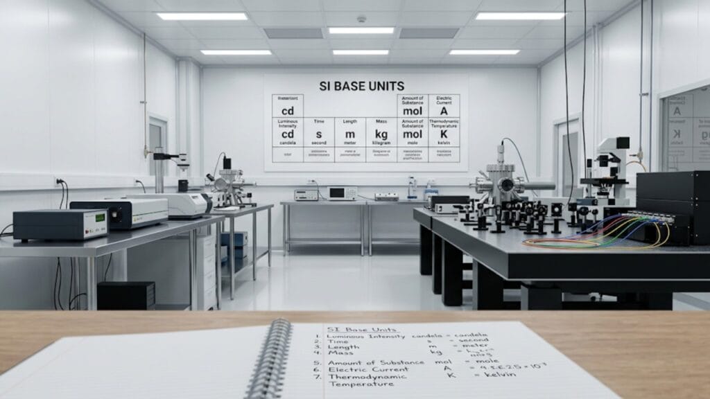 why does si system use 7 base units