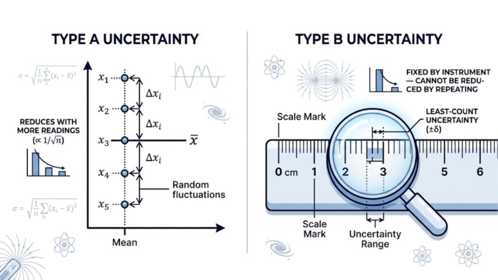 types of uncertainty measurement uncertainty in physics