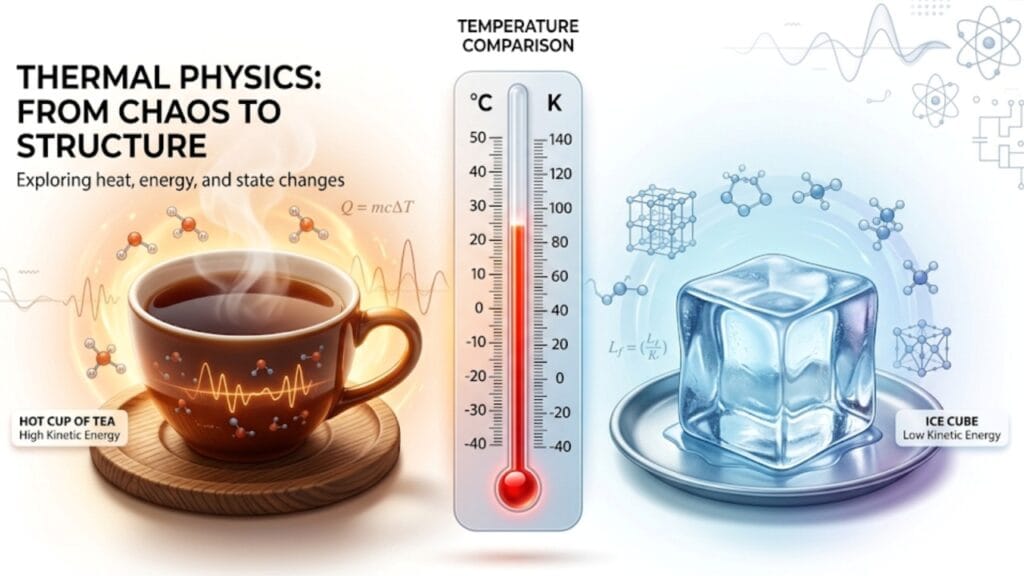 heat thermal energy and temperature