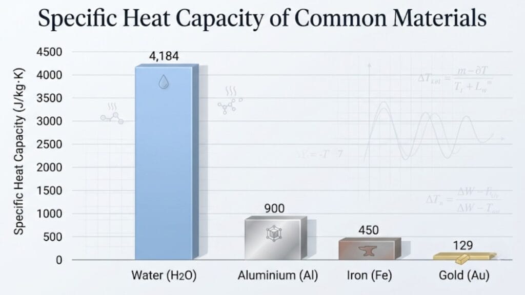 specific heat capacity vs heat capacity